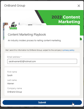 Lead Gen Ad